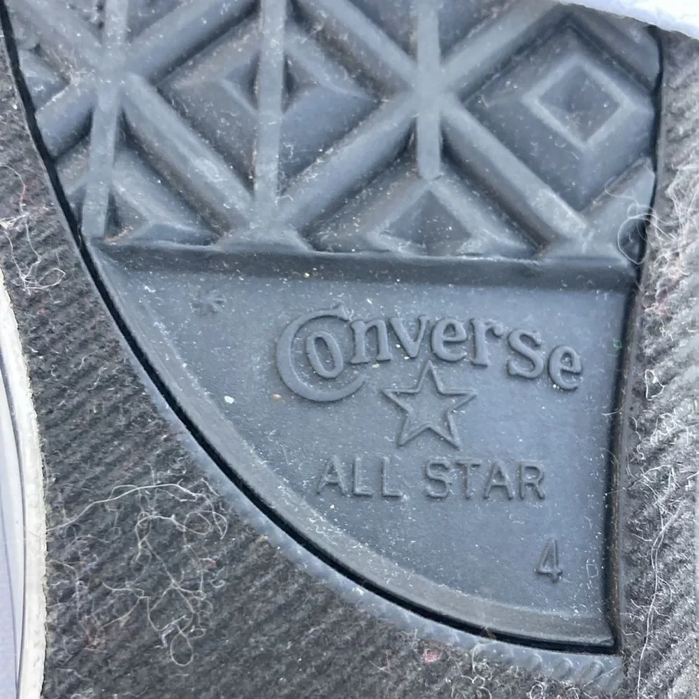 Converse All Star CTAS Double Tongue White/purple  Sneakers